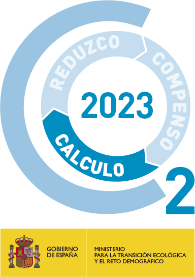 Carbon Footprint Registry Seal 2023 – Awarded by the Spanish Ministry for Ecological Transition (MITECO) in recognition of Agere’s ongoing commitment to sustainability.